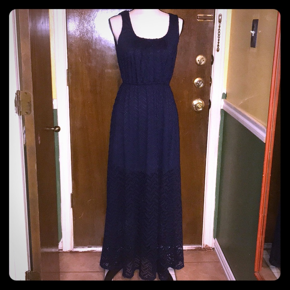 NWT beautiful navy blue dress